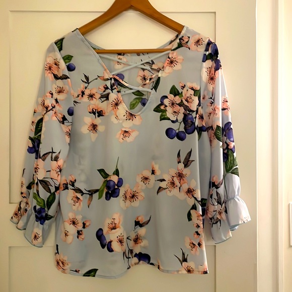 Birdseye spring blouse - Picture 2 of 4